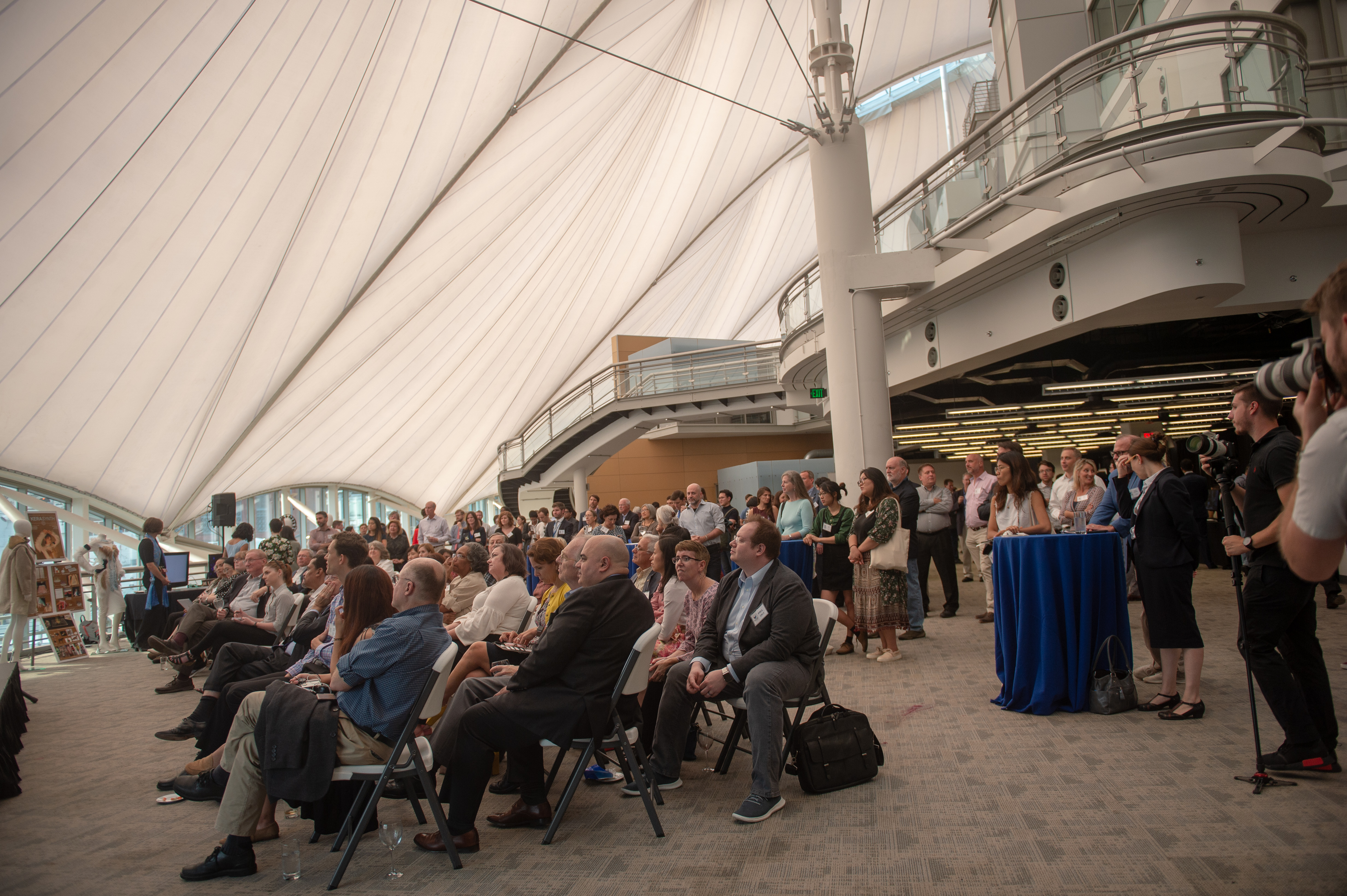 Attendees learned how Baltimore companies are bringing smart garments, technical textiles and wearables to market.