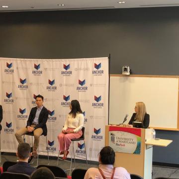 Photo of the panel for AI in Healthcare