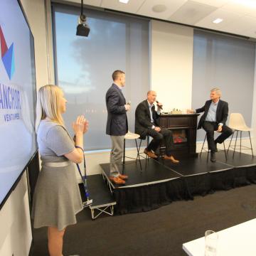 Launch of Anchor Ventures Fireside Chat with Steve Case and TEDCO CEO George Davis