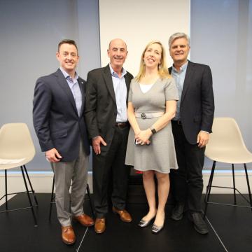 Group photo with George Davis and Steve Case