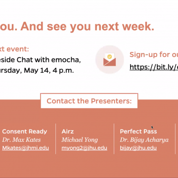 CDHX Digital Health Huddle: Pitching & Polling with Hexcite