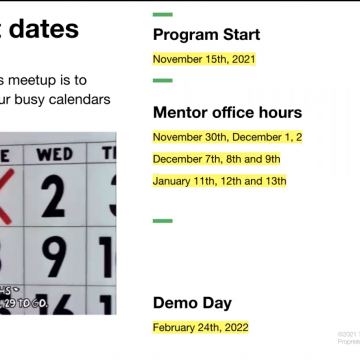 Techstars important dates