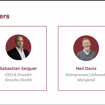 Fireside chat participants